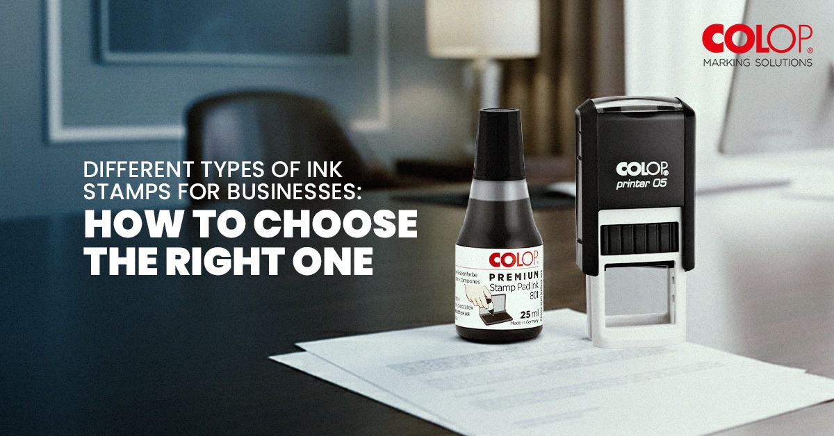 Different Types of Ink Stamps for Businesses: How to Choose the Right One