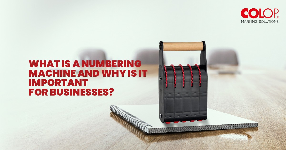 What Is a Numbering Machine and Why Is It Important for Businesses?