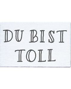 May & Berry Stamp - Du bist toll