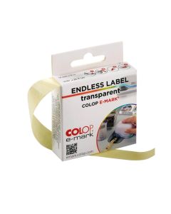e-mark® endless label transparent