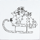 May & Berry Stamp - Sled