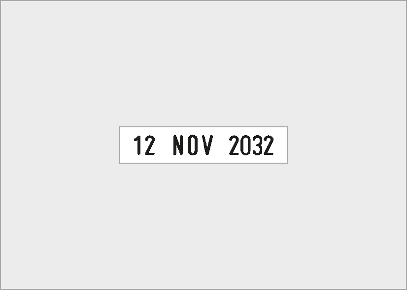 Sample imprint