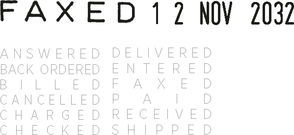 Sample imprint